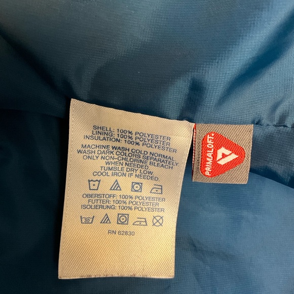 Lands End Women's Primaloft Packable Jacket Neptune Blue Sz XS/P (2-4) - Picture 10 of 14